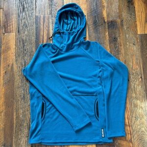Melenzana Microgrid Hoodie V2 Men’s Large blue